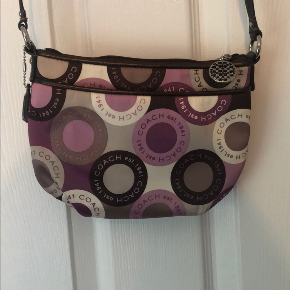Coach cross body bag